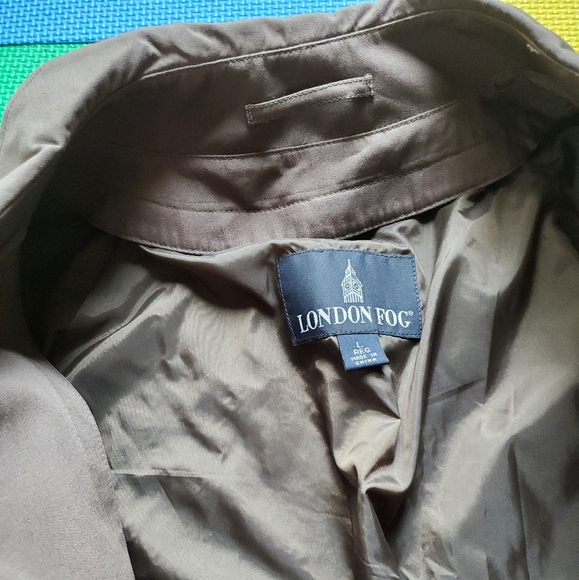 London Fog Trench Coat - Picture 2 of 3